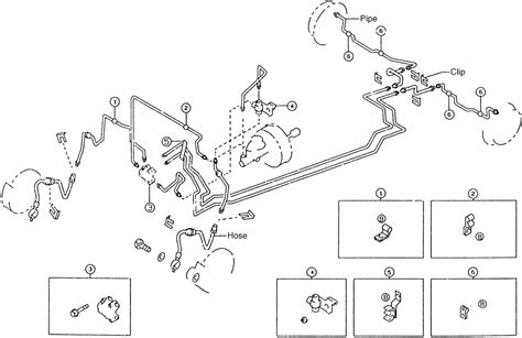 Toyota truck brake line diagram